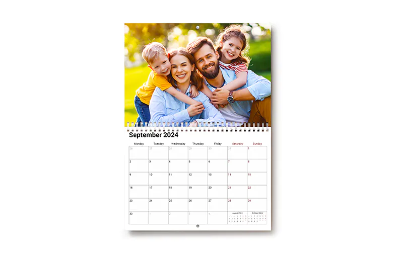 Personalised Wall Calendar