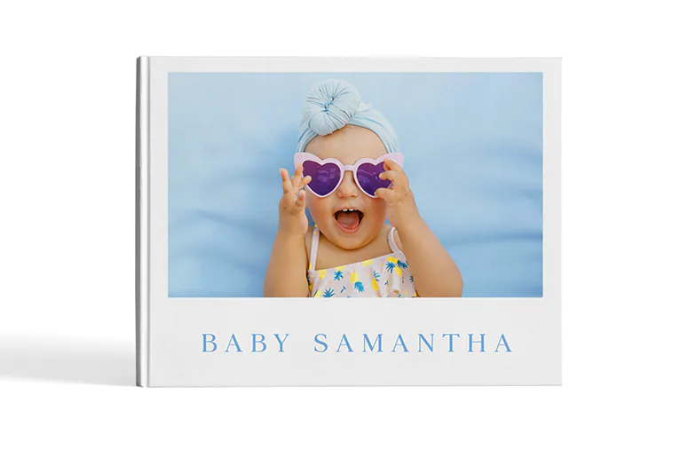 Happy baby photo book