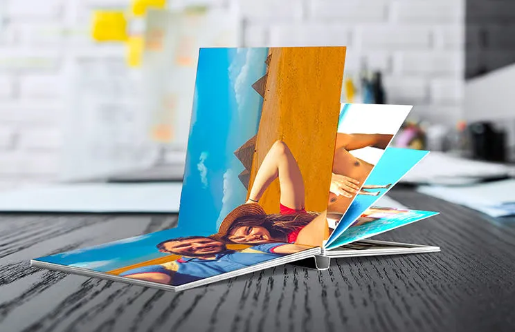 Photo Cover Pocket Layflat Photo Books