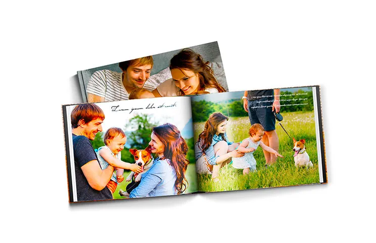 Outdoor family photo book
