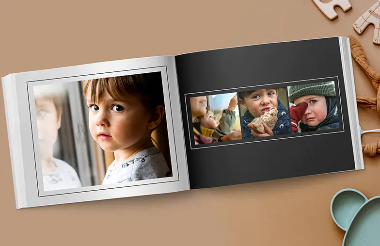 Reflect, in White Photo Book