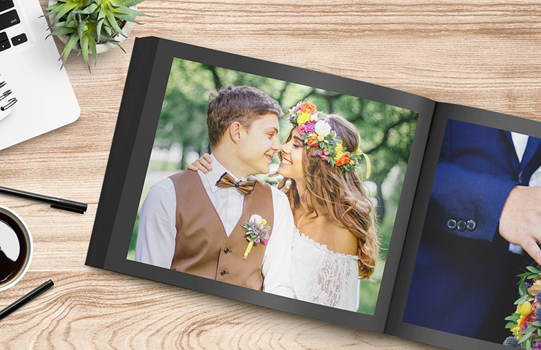 Reflect, in White Photo Book