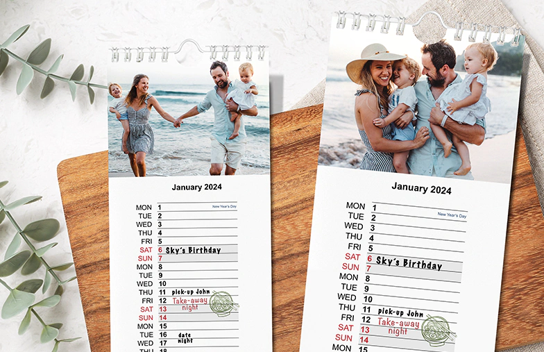 Personalised Calendars