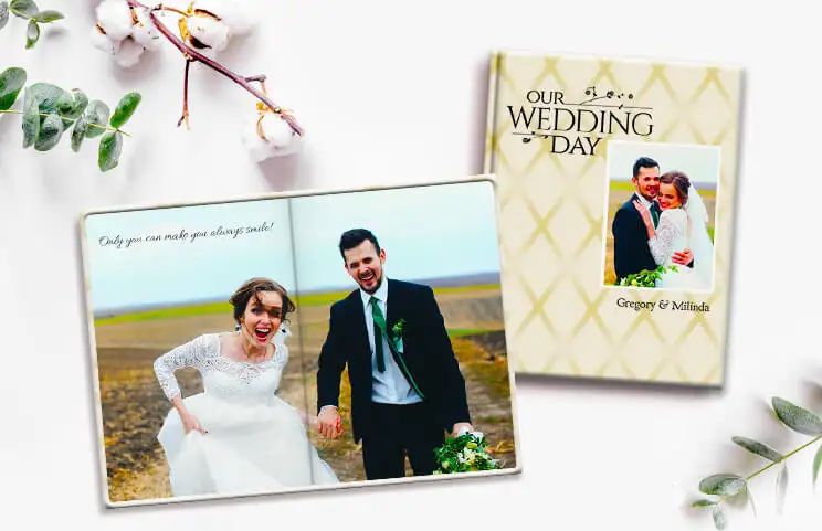 8x12 wedding photobook