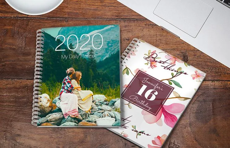 A5 Spiral Bound Photo Diary