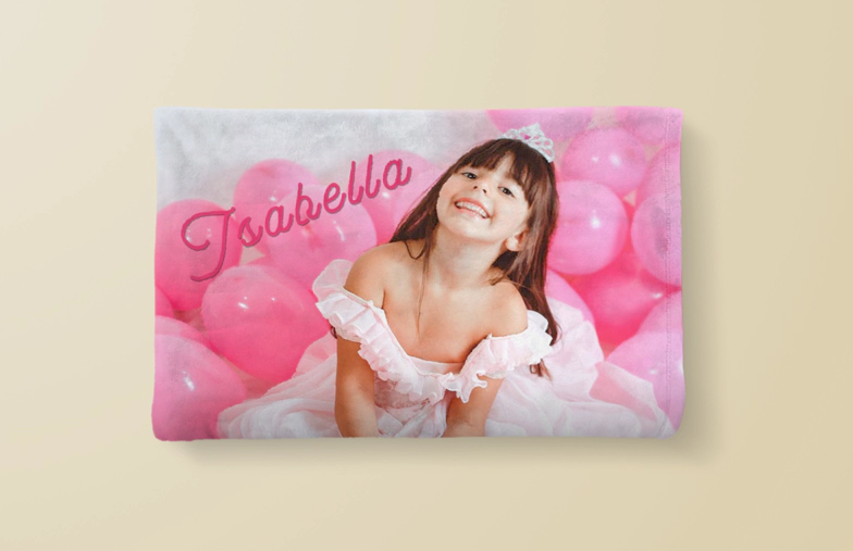 Photo blanket black and white collage image