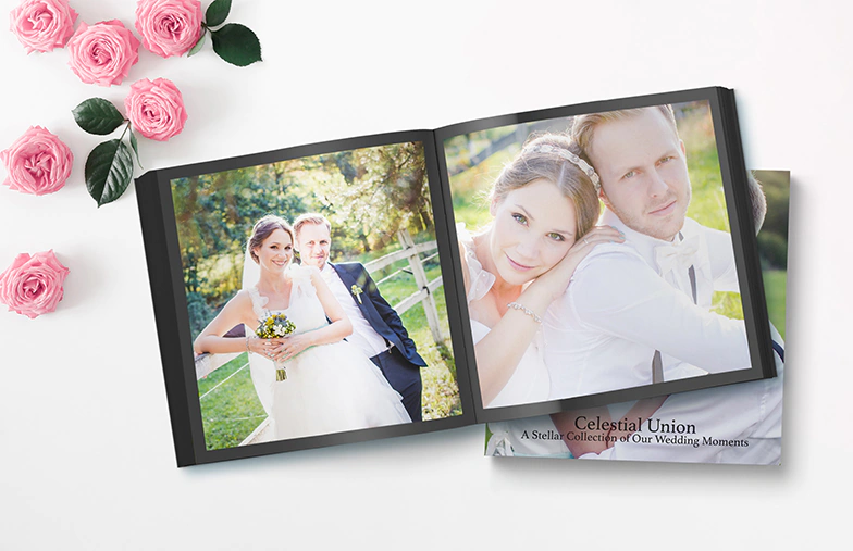 Reflect, in White Photo Book