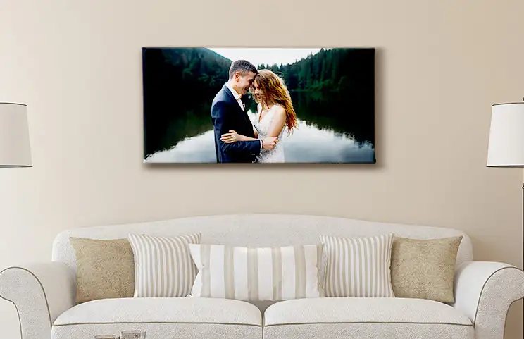 24x12 canvas wedding