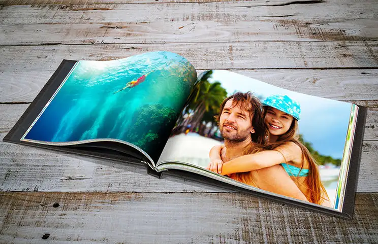 Valentina Black Leather Photo Books